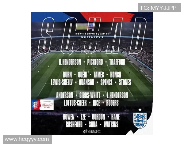 英格兰国家队公布新名单凯恩领衔贝林福登回归拉什福德入选